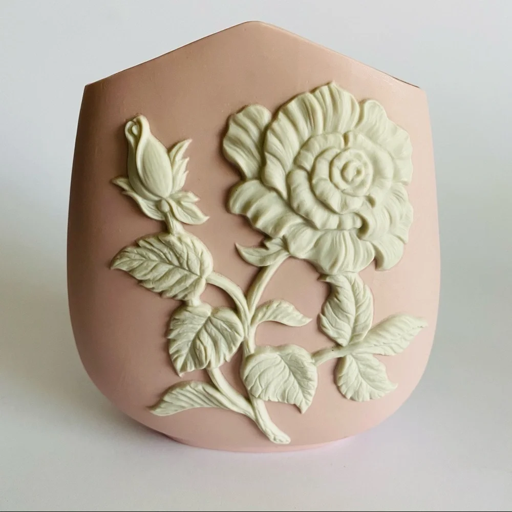 Vintage Light Pink  UCGC Vase Japan